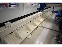 2018 benteler friction unit glas wrijf/rubbing machine inclusief kantelbare tafel, dubbele benteler (kantelbare) aanvoertafel en kantelbare uitvoertafel (c) - afbeelding 8 van  49