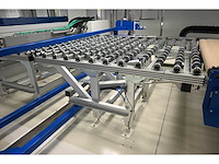 2018 benteler friction unit glas wrijf/rubbing machine inclusief kantelbare tafel, dubbele benteler (kantelbare) aanvoertafel en kantelbare uitvoertafel (c) - afbeelding 13 van  49