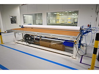 2018 benteler friction unit glas wrijf/rubbing machine inclusief kantelbare tafel, dubbele benteler (kantelbare) aanvoertafel en kantelbare uitvoertafel (c) - afbeelding 20 van  49