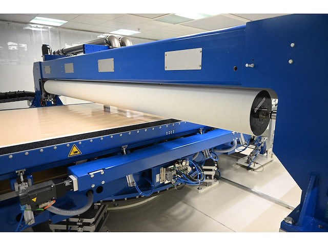 2018 benteler friction unit glas wrijf/rubbing machine inclusief kantelbare tafel, dubbele benteler (kantelbare) aanvoertafel en kantelbare uitvoertafel (c) - afbeelding 34 van  49