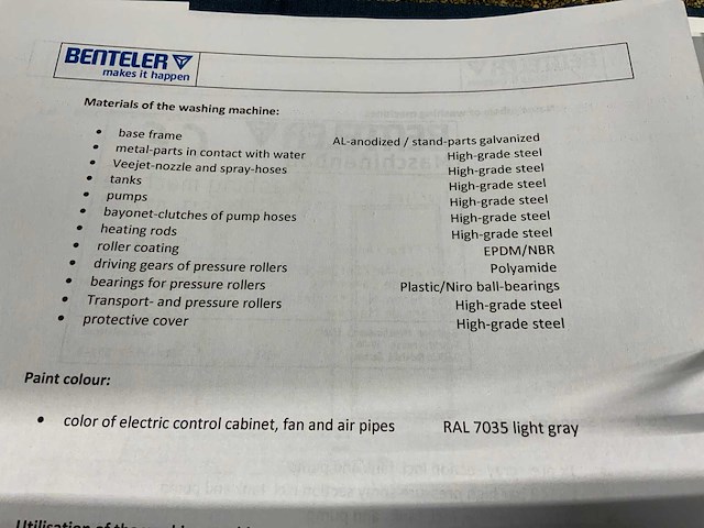 2018 benteler wm 4517c- 050wm glas wasmachine (c) - afbeelding 18 van  26