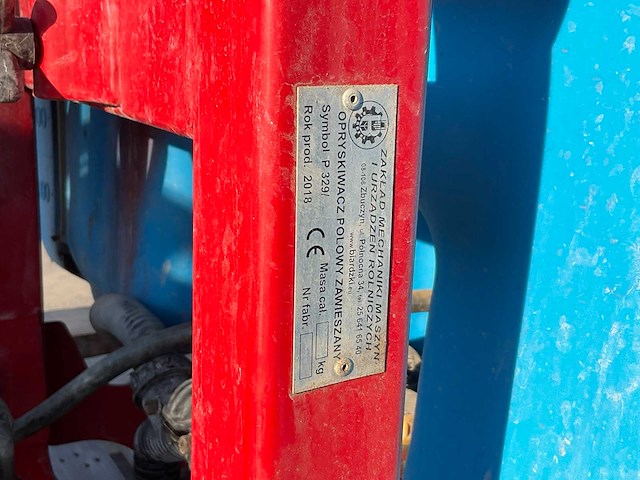 2018 biardzki veldspuit tank - afbeelding 6 van  6