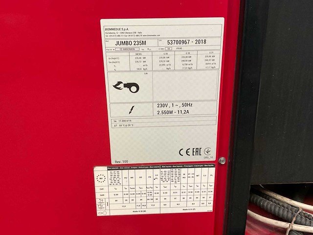 2018 biemmedue jumbo 235 heteluchtkanon - afbeelding 7 van  9