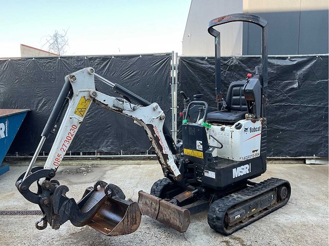 2018 bobcat e10z minigraafmachine - afbeelding 1 van  17