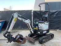 2018 bobcat e10z minigraafmachine - afbeelding 1 van  17