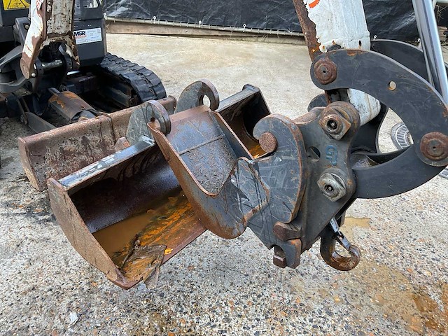 2018 bobcat e10z minigraafmachine - afbeelding 16 van  17