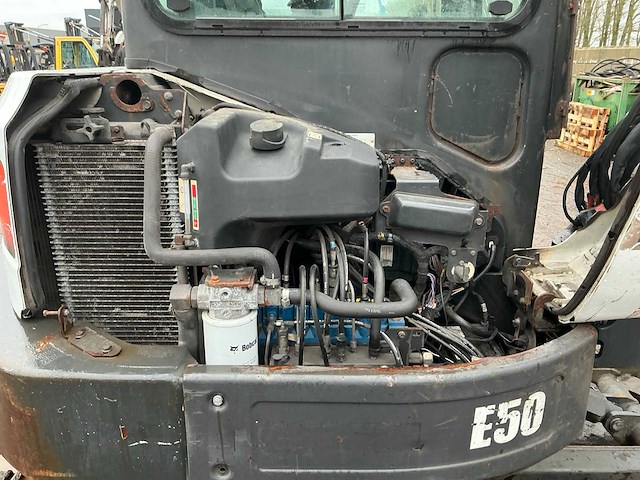 2018 bobcat e50 midigraafmachine - afbeelding 28 van  35