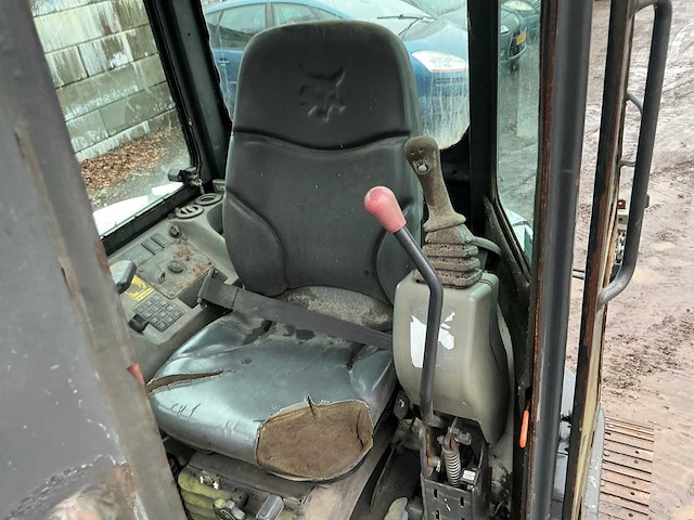 2018 bobcat e50 midigraafmachine - afbeelding 8 van  16