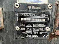 2018 bobcat e50 midigraafmachine - afbeelding 12 van  16