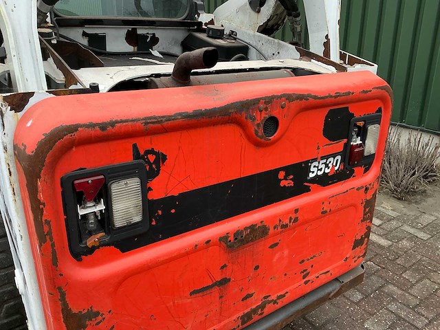 2018 bobcat s530 banden graafmachine - afbeelding 11 van  26