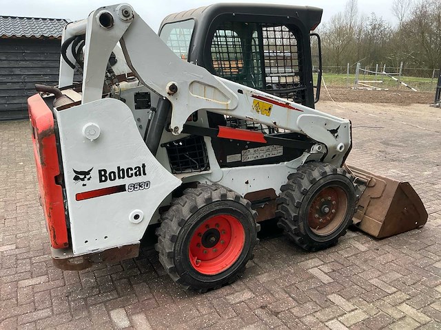 2018 bobcat s530 banden graafmachine - afbeelding 23 van  26