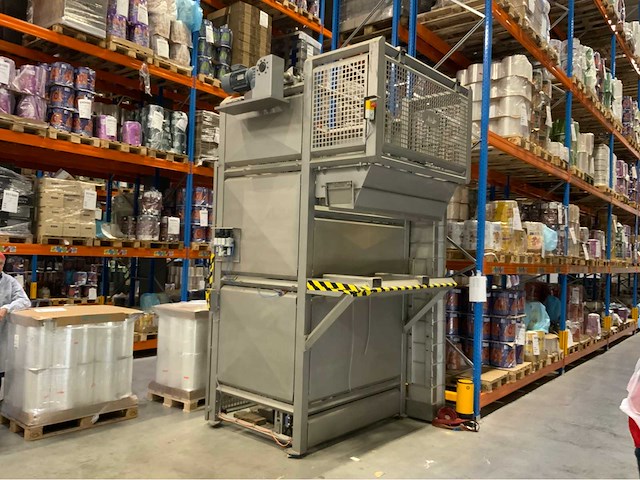 2018 bodijn hefkiepinstallatie goederenlift pallets - afbeelding 2 van  8