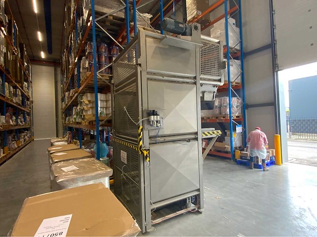 2018 bodijn hefkiepinstallatie goederenlift pallets - afbeelding 3 van  8