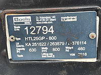 2018 boels htl25gp-800 graafbak - afbeelding 7 van  7