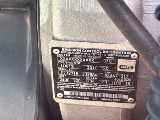 2018 bomag bpr 70/70d trilplaat - afbeelding 9 van  10