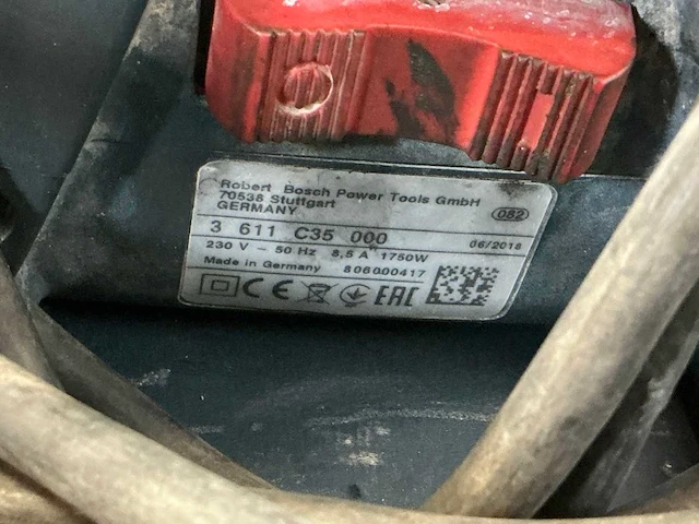 2018 bosch gsh 16-28 e breekhamer 18kg hex-28 - afbeelding 4 van  5