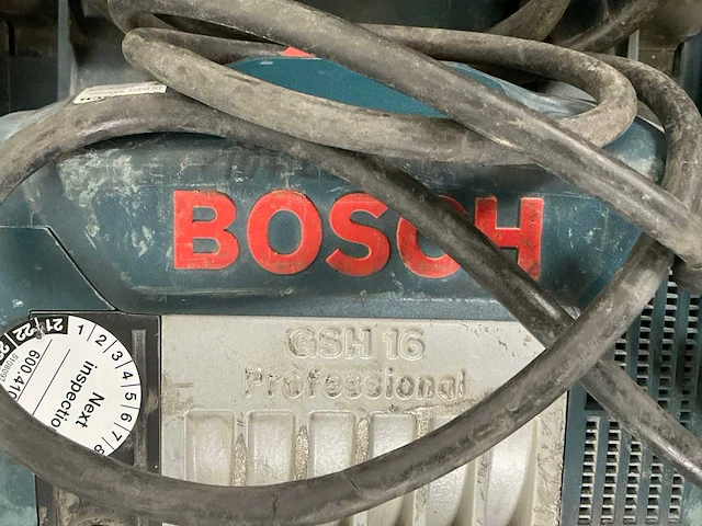 2018 bosch gsh 16-28 e breekhamer 18kg hex-28 - afbeelding 4 van  4