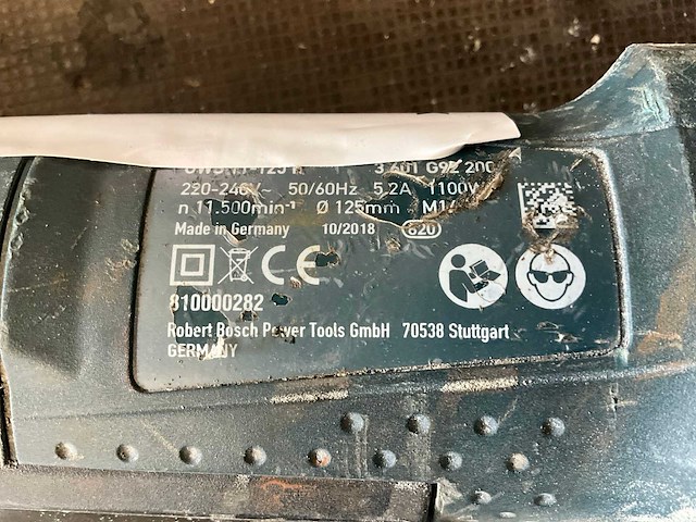2018 bosch haakse slijpmachine - afbeelding 4 van  4