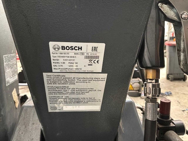2018 bosch tce 4430 banden de-en montageapparaat met hulparm - afbeelding 2 van  10