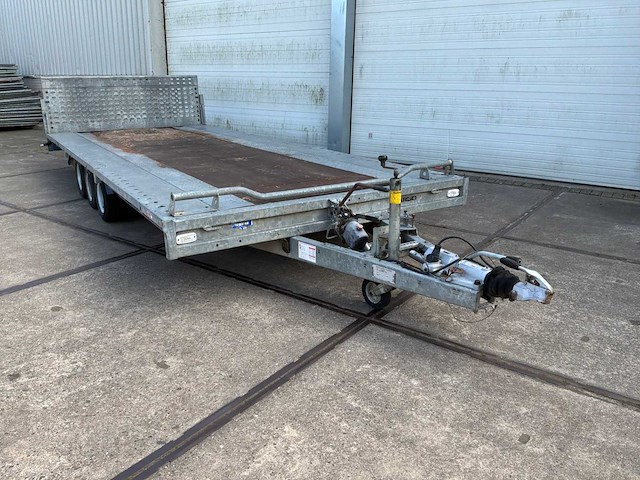 2018 brian james trailers cargo kantelbare autotransporter 3500kg 550x224cm - afbeelding 5 van  10