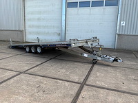 2018 brian james trailers cargo kantelbare autotransporter 3500kg 550x224cm - afbeelding 9 van  10