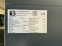 2018 brown industrial pro gal204 geluidgedempte zuigercompressor met luchtdroger - afbeelding 2 van  13