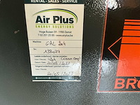 2018 brown industrial pro gal204 geluidgedempte zuigercompressor met luchtdroger - afbeelding 8 van  13