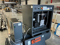 2018 brown industrial pro gal204 geluidgedempte zuigercompressor met luchtdroger - afbeelding 9 van  13