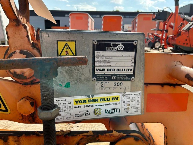2018 bsv / van der blij et 25-50/300 hijsklem - afbeelding 8 van  8