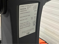 2018 bt lpe200 2000kg meerij elektrische palletwagen - afbeelding 12 van  12