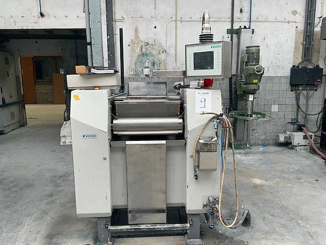 2018 bühler fdad 600-cls-ex three-roll mill trias-600-viva-s driewals - afbeelding 12 van  24