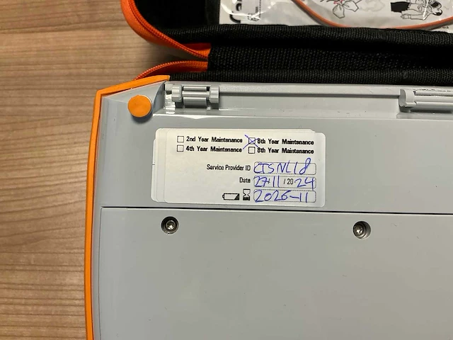 2018 cardiaid ct0207rs defibrillator - afbeelding 5 van  5