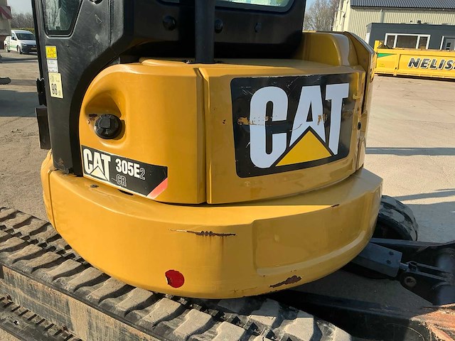 2018 cat 305e2 minigraafmachine - afbeelding 4 van  18