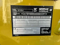 2018 cat 908m shovel - afbeelding 45 van  45