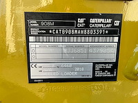 2018 cat 908m shovel - afbeelding 38 van  43