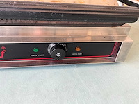 2018 caterchef 688425 dubbele contactgrill / paninigrill - afbeelding 4 van  6