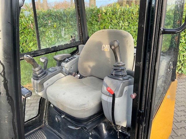 2018 caterpillar 301.7d minigraafmachine - afbeelding 13 van  31