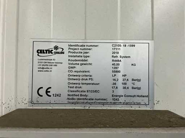 2018 celtic cooling koelcel (90 m2) - afbeelding 4 van  21