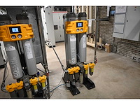 2018 compair / geveke d22hrs-10a-v3 olievrije schroefcompressor inclusief parker cdas hl clean dry air system en magnet luchttank - afbeelding 2 van  20