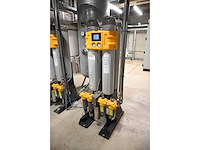 2018 compair / geveke d22hrs-10a-v3 olievrije schroefcompressor inclusief parker cdas hl clean dry air system en magnet luchttank - afbeelding 3 van  20