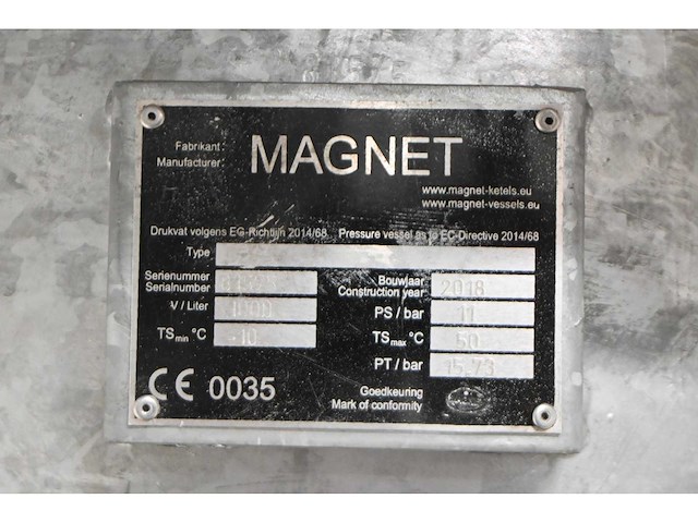 2018 compair / geveke d22hrs-10a-v3 olievrije schroefcompressor inclusief parker cdas hl clean dry air system en magnet luchttank - afbeelding 11 van  20