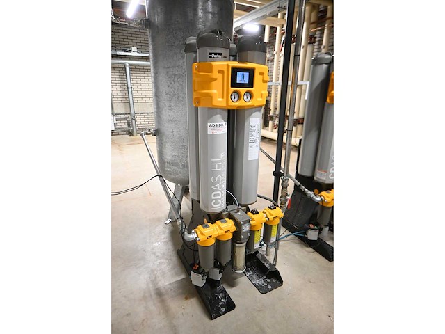 2018 compair / geveke d22hrs-10a-v3 olievrije schroefcompressor inclusief parker cdas hl clean dry air system - afbeelding 2 van  15