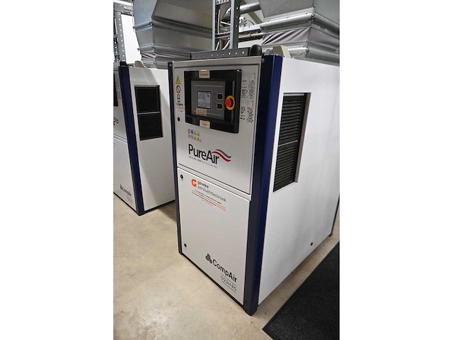 2018 compair / geveke d22hrs-10a-v3 olievrije schroefcompressor inclusief parker cdas hl clean dry air system - afbeelding 8 van  15