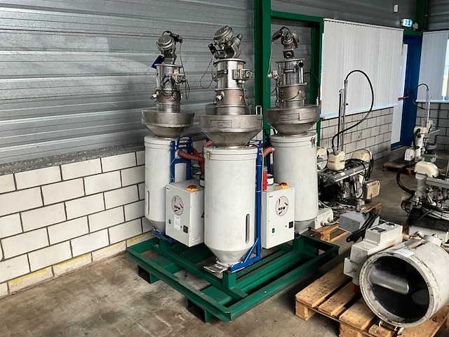 2018 cremco ha50 granulaat droger / hopper (4x) - afbeelding 1 van  10