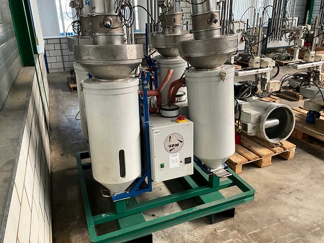 2018 cremco ha50 granulaat droger / hopper (4x) - afbeelding 5 van  10