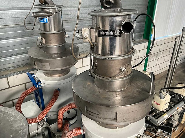 2018 cremco ha50 granulaat droger / hopper (4x) - afbeelding 1 van  1