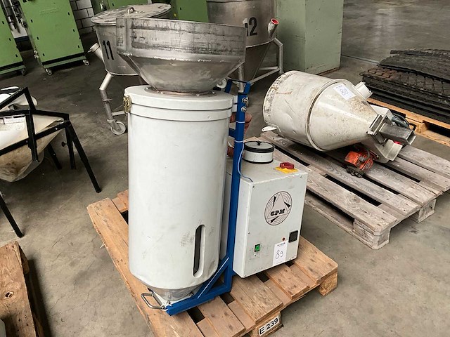 2018 cremco ha50 granulaat droger / hopper - afbeelding 2 van  5