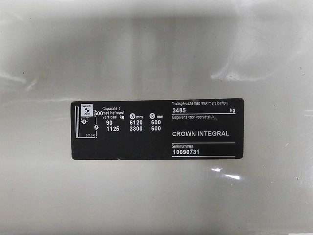 2018 crown sct6010-1.3 vorkheftruck - afbeelding 20 van  23