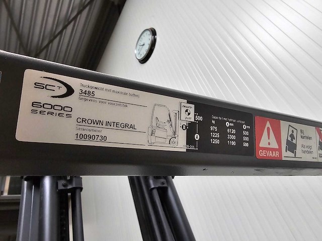 2018 crown sct6010-1.3 vorkheftruck - afbeelding 19 van  23