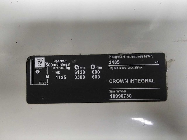 2018 crown sct6010-1.3 vorkheftruck - afbeelding 20 van  23